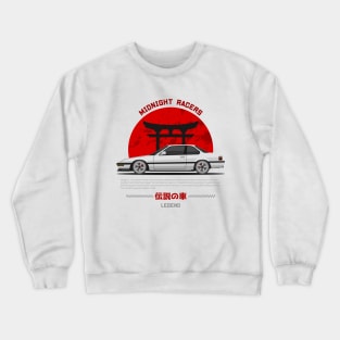 Tuner White Prelude MK3 JDM Crewneck Sweatshirt